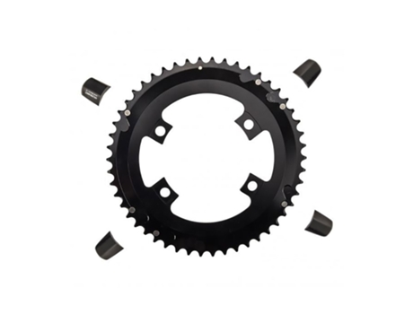 Plato MICHE Super11 Utg Exterior Dientes (Negro)