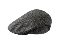 Gorras Planas De Tweed Para Hombre