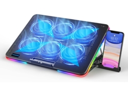 Luz Rgb De Portátil + Soporte De Teléfono