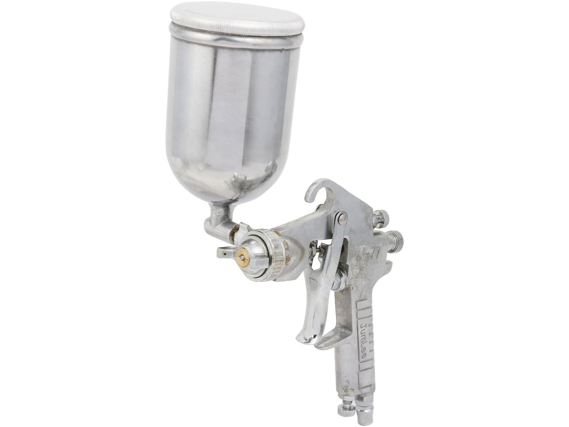 Pistola Pulverizadora W-77 + Juego De Pulverizador De Vaso Pc400g De 400 Cc, Herramienta De Pintura