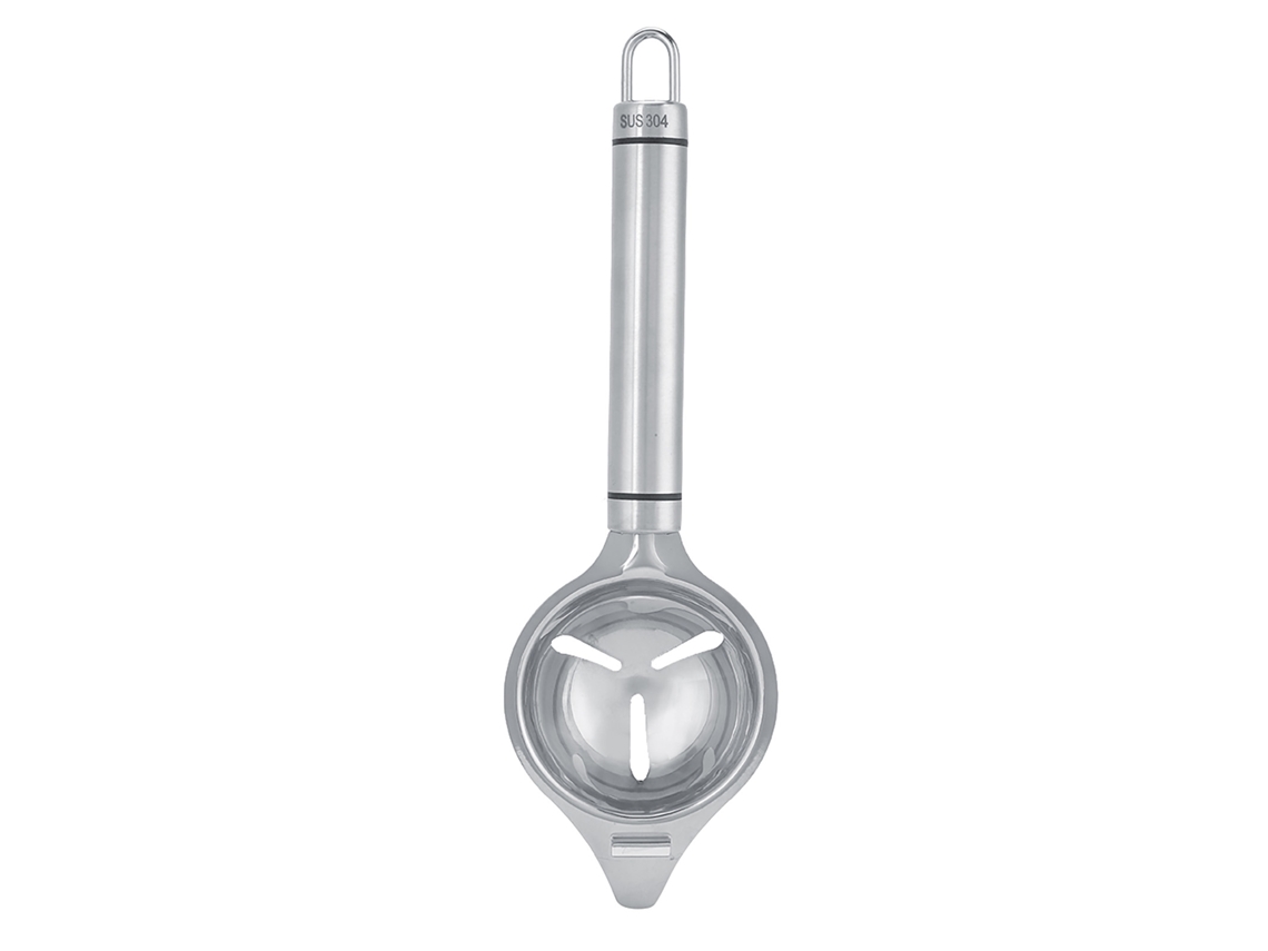 Separador De Yemas De Huevo De Acero Inoxidable Con Función Para Romper Huevos Y Práctico Filtro.