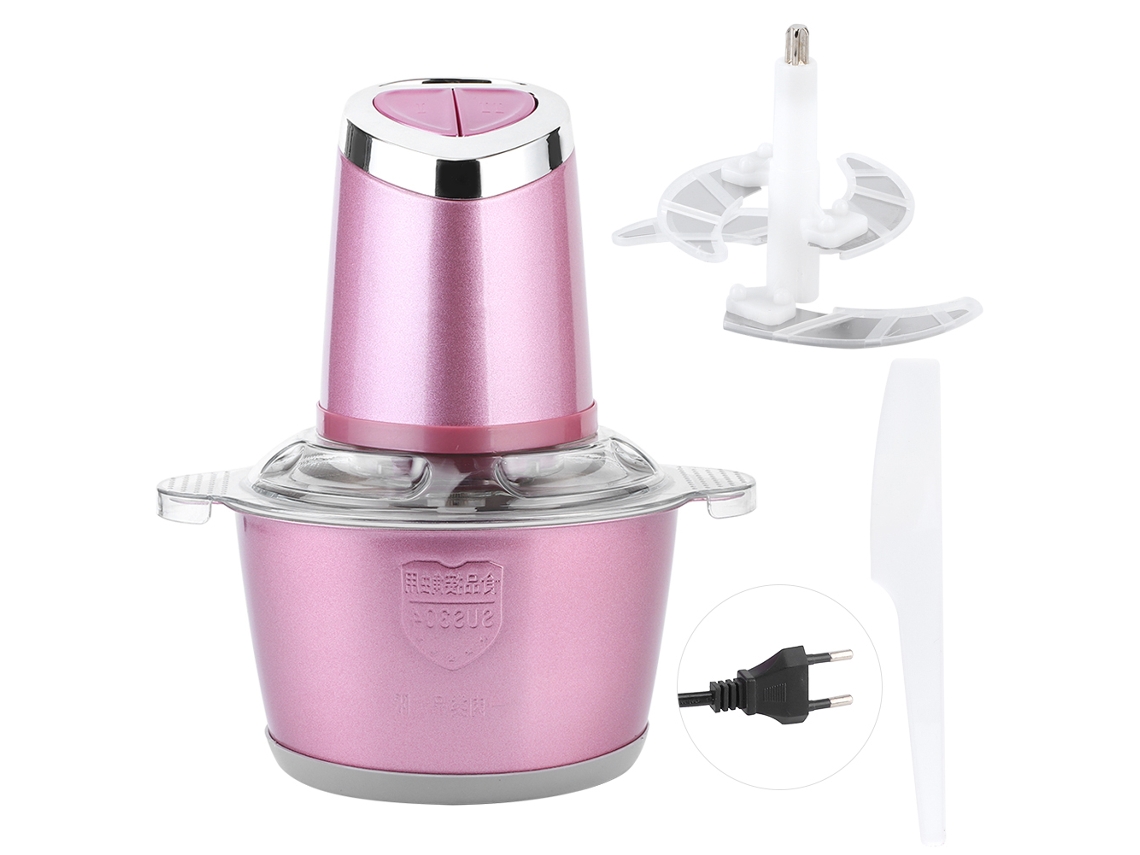 Picadora de carne multifuncional, rallador de ajo y verduras, picadora de alimentos, 220 V, UE