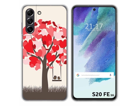 Carcasa Samsung Galaxy S21 FE 5G TUMUNDOSMARTPHONE Dibujos Multicolor