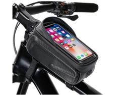 Bolsa para bicicleta, diseño robusto, resistente a la deformación, impermeable, TZ01, color negro, Gusshious