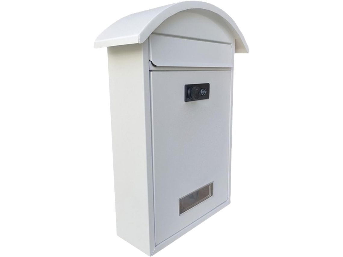 Buzón De Pared Exterior Seguro De Gran Capacidad Con Cerradura Y Teclado.