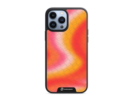 Funda Móvil Oficial Protector para iPhone 13 Pro Max PHONECASES3D Piel Sintética Negro