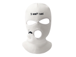 2026balaclava De 3 Agujeros Tejido Bordado Cubreboca Cálido Para Hombre Mujer Invierno Ciclismo Esquí Running Outdoor