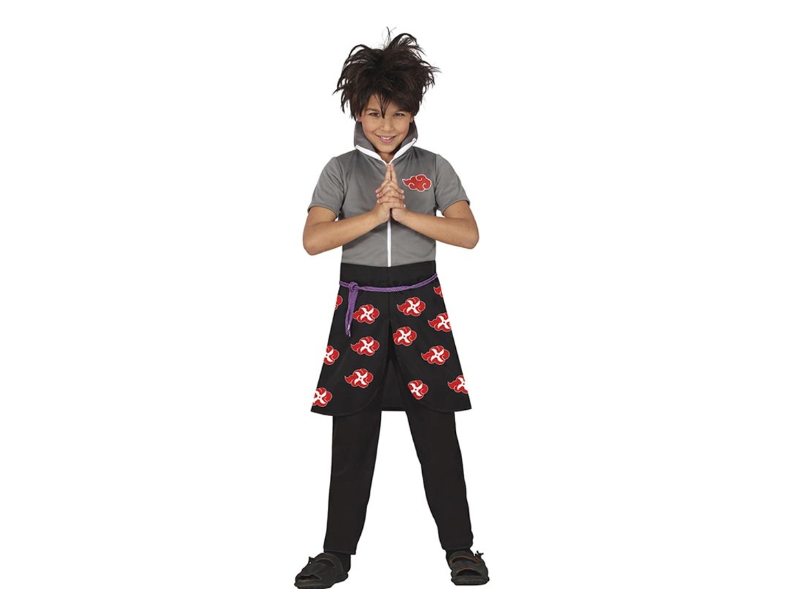 Disfraz de Ninja negro para niño y adolescente