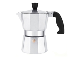 Cafetera Espresso De Aluminio De 150/300 Ml Para Cocinas De Gas Y Vitrocerámicas.