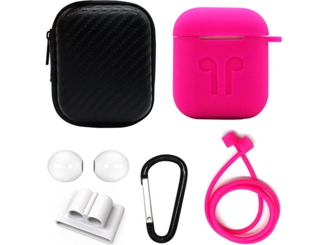 Funda WISETONY 5052439394767 (Para AirPods - Rosa)