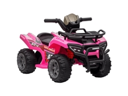 Quad Eléctrico De 6v Con Música Delantera, Para Niños De 1,5 A 3 Años, Color Rosa.