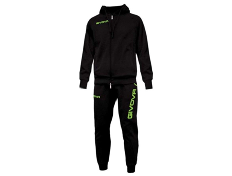 Chándal para Hombre GIVOVA King Negro para Fútbol (L)