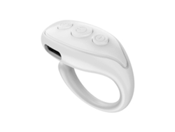 Pasapáginas Con Control Remoto Inalámbrico Y Diseño De Presilla Para Cinturón Recargable Blanco Siurn