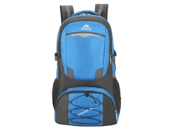 Mochila de senderismo de nailon de alta capacidad, ligera y con diseño transpirable para acampar y uso al aire libre.