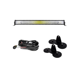 Barra de luz LED, tecnología 7D, soporte magnético, cable de 32 pulgadas, 405 W, OEM
