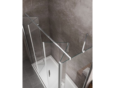Cabina de Ducha GIORGY Ducha Plegable con Apertura Total De 4 Hojas - 65x140