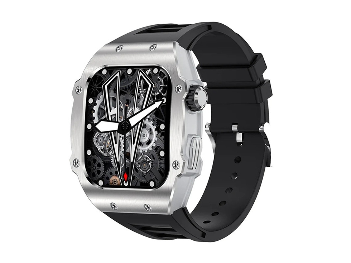 Reloj inteligente con llamadas Bluetooth, resistente al agua, monitor de oxígeno en sangre y presión arterial, Yizhood