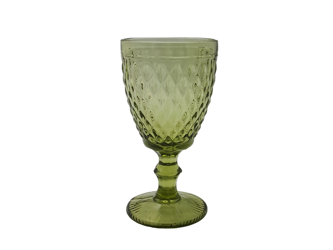 Conjunto de 6 Vasos MY GLASS Diamond Verde 330 ml
