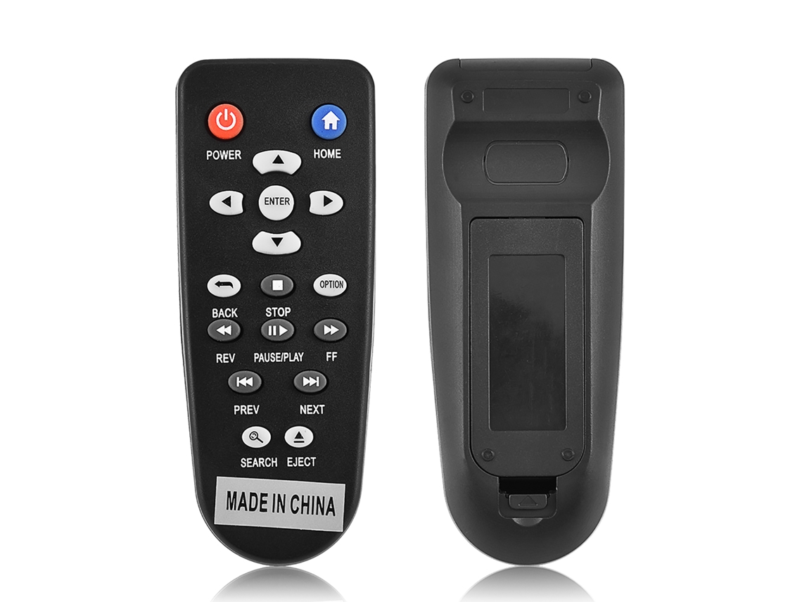 Controle Remoto Substituto Para Media Player Wdtv Mini Hd Hub Wdtv001rnn