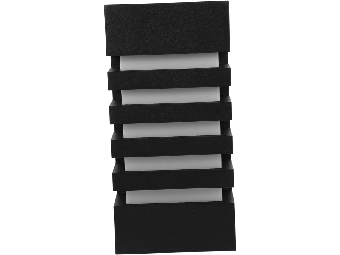 Aplique De Pared Moderno E Impermeable De 15 W Para Uso Interior Y Exterior En Patios Y Jardines.