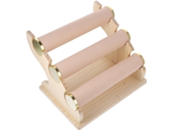 Soporte De Exhibición Para Pulseras De Madera Maciza Con Niveles Extraíbles, Soporte Multifuncional Para Relojes Y Pulseras.