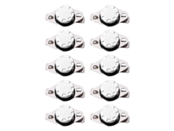 10 Unidades De Interruptor Termostático Ksd301 Normalmente Cerrado, 125 °c, 10 A, Control Térmico