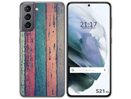 Carcasa Samsung Galaxy S21 5G TUMUNDOSMARTPHONE Dibujos Multicolor