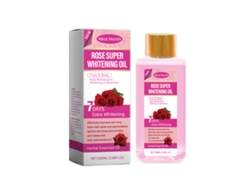 Aceite corporal aclarante de rosas para blanquear la piel