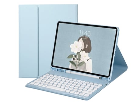 Carcasa Flip Cover y Teclado Bluetooth YIMGOTTA TS11 para iPad Air5 10.9ï 2022)/iPad Air4 10.9ï 2020)/iPad Pro11(2022/2021/2020/2018)