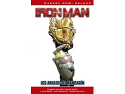 Libro Marvel Now! Deluxe. Iron Man de Kieron Gillen 3. Los anillos del Mandarín de Mark e Waid (Español)