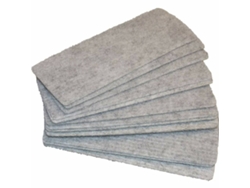 Repuesto Dahle 95100 12 x 4 cm Gris Fieltro Borrador de pizarra