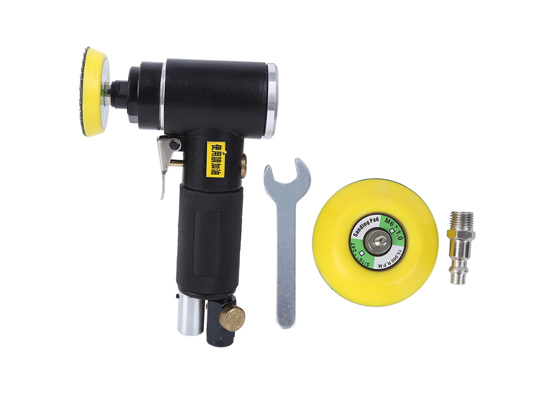 Mini Lijadora Neumática De Techo De 2-3 Pulgadas, Pulidora Excéntrica Yc-2612