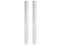 2 Perfiles De Extrusión En Forma De L De Aluminio De 12x12 Mm, 22 Orificios, 184 Mm, Accesorios Para Robots, 3103-0022-0184