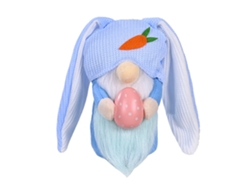 Muñeco De Conejo Gnomo Sin Rostro Con Orejas Largas, Elfo Enano Decorativo Para Dormitorio Y Sala De Estar En Pascua.