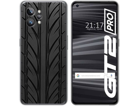 Carcasa para Realme GT 2 Pro 5G TUMUNDOSMARTPHONE Dibujos Neumatico Multicolor