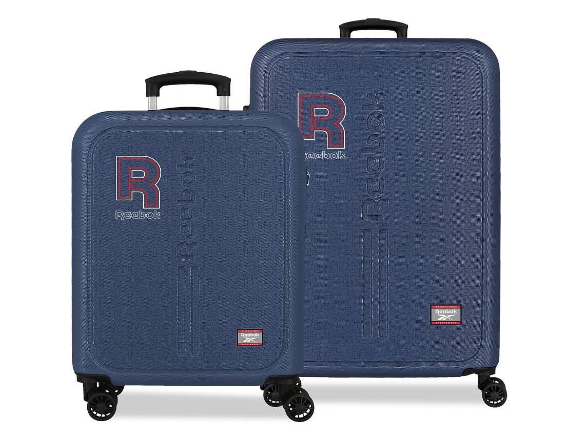 Juego de maletas Reebok Queens, azul marino (46x65x25cm, 91l)