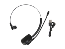 Auriculares Inalámbricos Bluetooth Con Micrófono Para Camioneros Y Uso En Oficinas, Con Cancelación De Ruido.