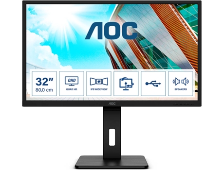 MON IPS 32 AOC Q32P2CA UHD