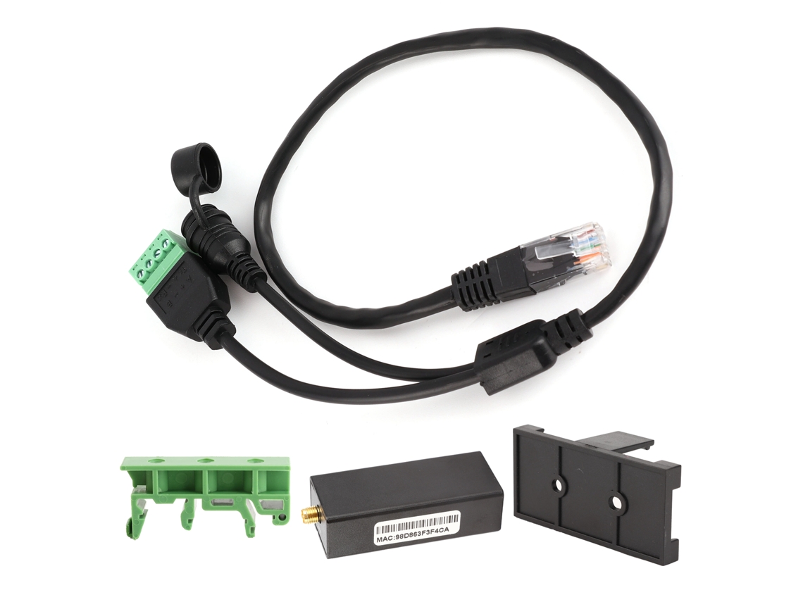 Módulo De Comunicación Inalámbrica Serial Server Rs485 A Wifi Antena Externa Hf7211-0 5-36v