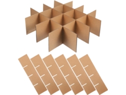Kit de separadores de papel para cajas de mudanza, para embalaje y transporte.