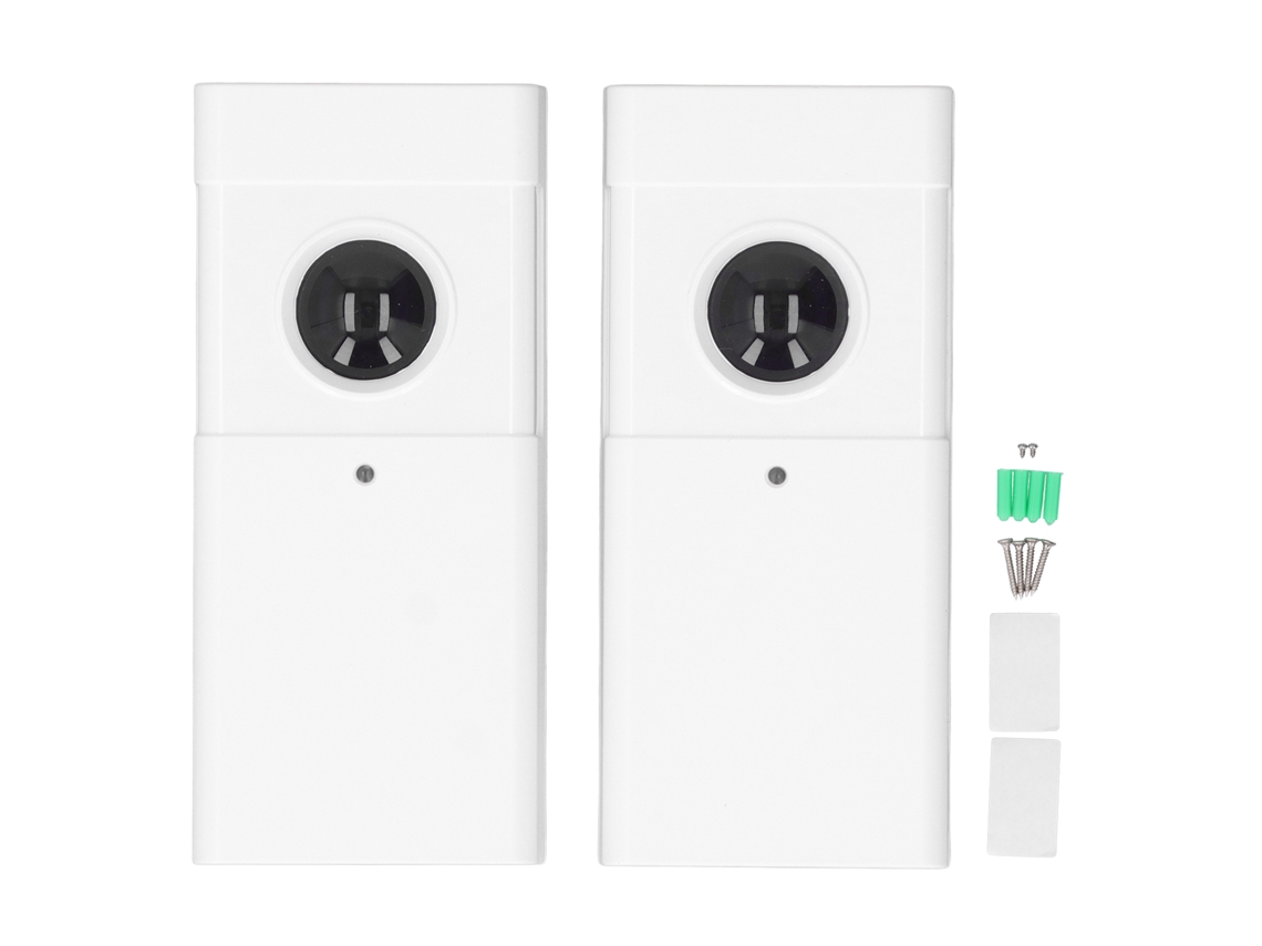 Sensor Infrarrojo 940nm Apertura Puerta Detector De Barrera Infrarroja 30m 12-24v Seguridad Hogar Blanco