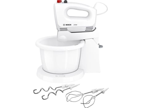 Batidora Amasadora con Bol BOSCH MFQ2600W CleverMixx (375 W - Bol 3 L - Blanco)