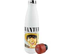 Botella de Metal Póster de Se Busca Monkey D. Luffy One Piece 500 Ml CINEREPLICAS