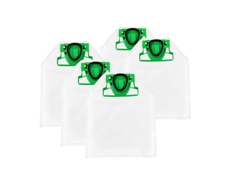 Acessórios de Aspirador 5 piezas de bolsa de polvo de repuesto para Vorwerk Kobold Vk200 Fp200 piezas bolsa de polvo