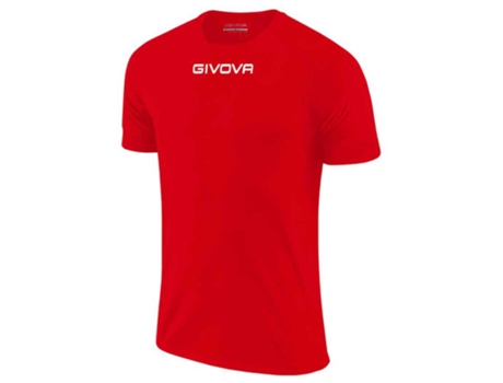 Camiseta de Hombre GIVOVA Nan Rojo (2XS)
