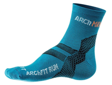 Calcetines para Hombre ARCH MAX Archfit Run Azul para Montaña (EU 45 - 48)
