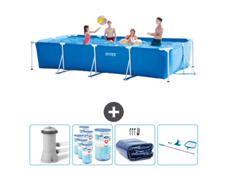 Piscina Tubular INTEX 28274GN-CB90 (7127 L - 220x84cm)