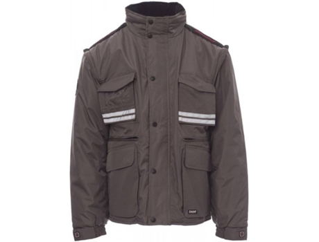 Abrigo PAYPER WEAR Poliéster Hombre (M - Gris)