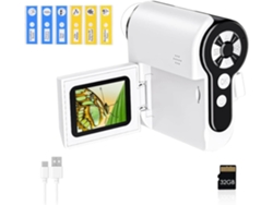 Microscopio Digital Portátil Para Niños, Mini Microscopio De Bolsillo Dv, Tarjeta De Memoria De 32 Gb.