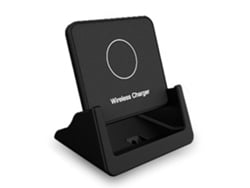 Suporte De Carregamento Sem Fio 15w Com Desligamento Automático E Proteções Múltiplas Para Celular